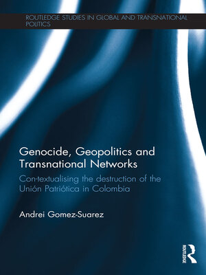 cover image of Genocide, Geopolitics and Transnational Networks
